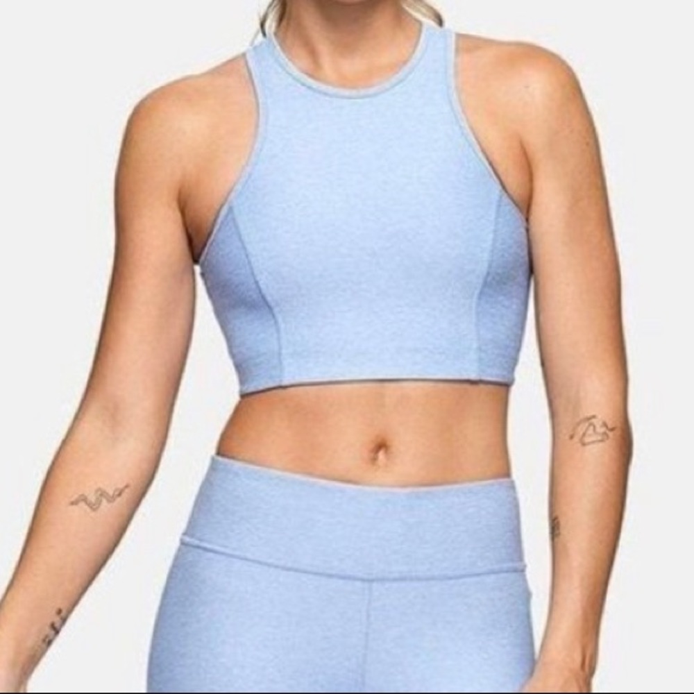 Outdoor Voices Lilac Athena Crop Top